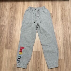 Burberry Rainbow Logo Fleece Sweatpants
